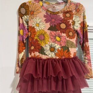 Posh Peanut, bodysuit tulle dress 18-24